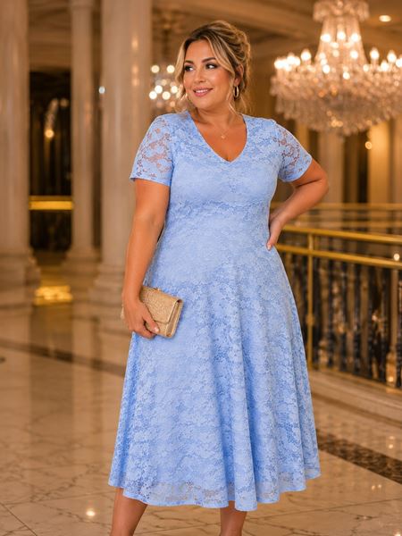 Picture of ELEGANT LACE DRESS